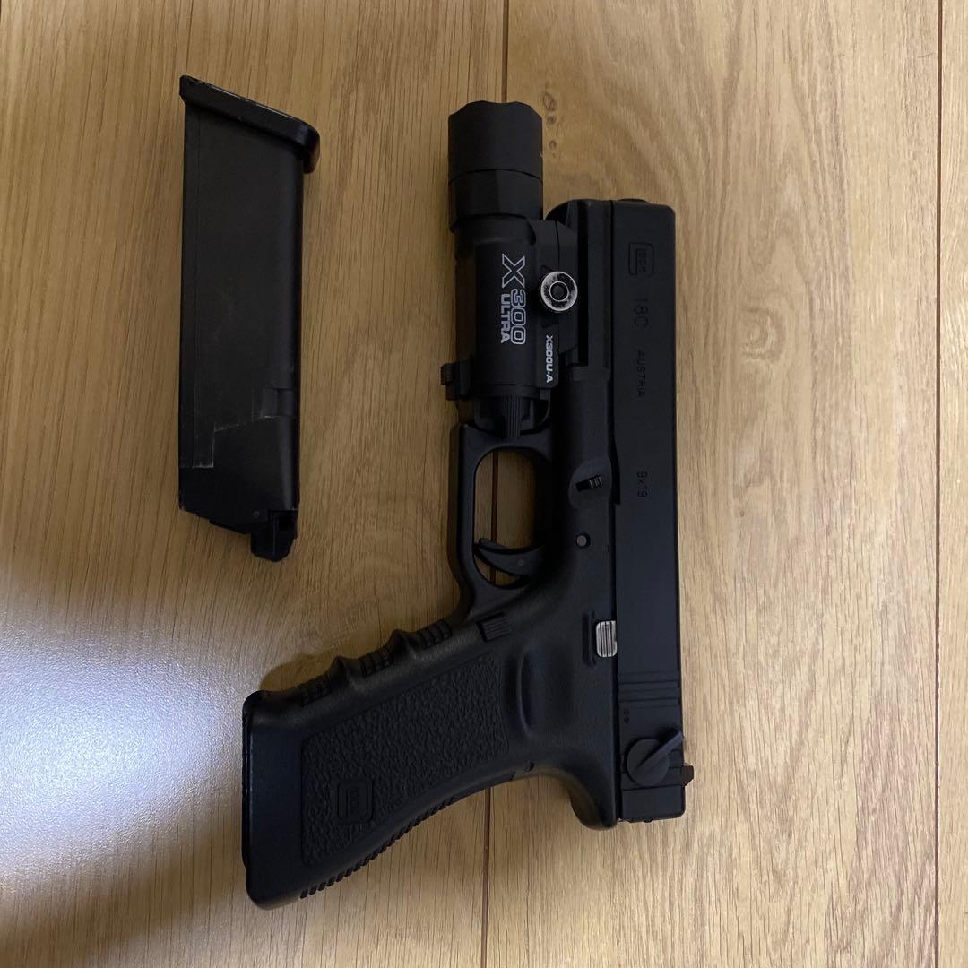 東京マルイ G18C ガスガン X300Uライト付き