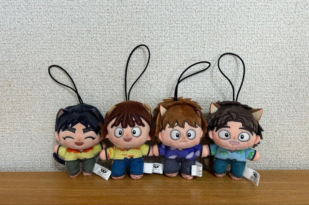 忍たま乱太郎 ナンジャタウン ほわぬい 猫耳ver 尾浜勘右衛門 不破雷蔵他