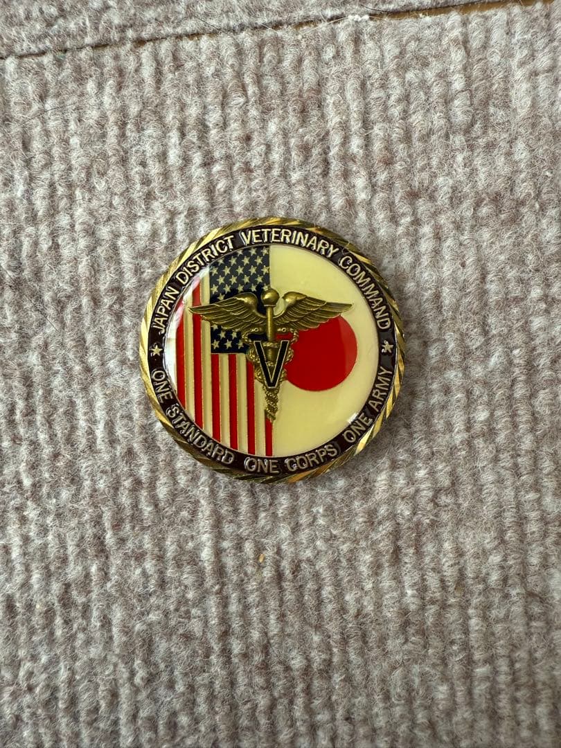 在日米軍記念 直径4.5cm 激レア