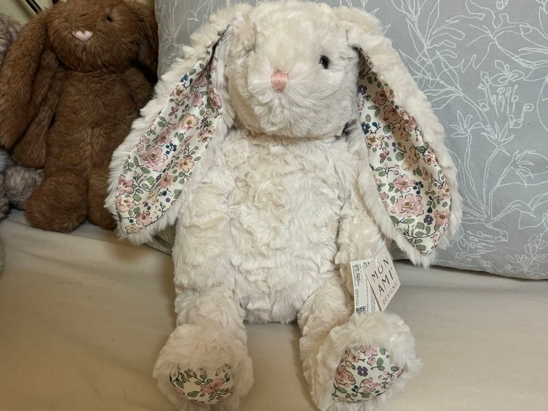 MON AMI ウサギ ぬいぐるみ 約30cm