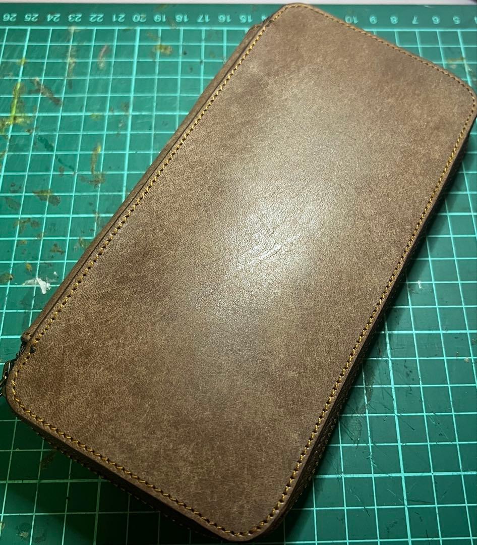 そ*ー様 プエブロ　ラウンドジップペンケース　（検 野原工芸　工房楔　こぶた　D