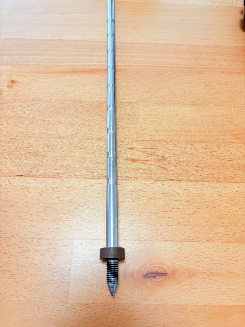 コントラバス用エンドピン　ロングスチール