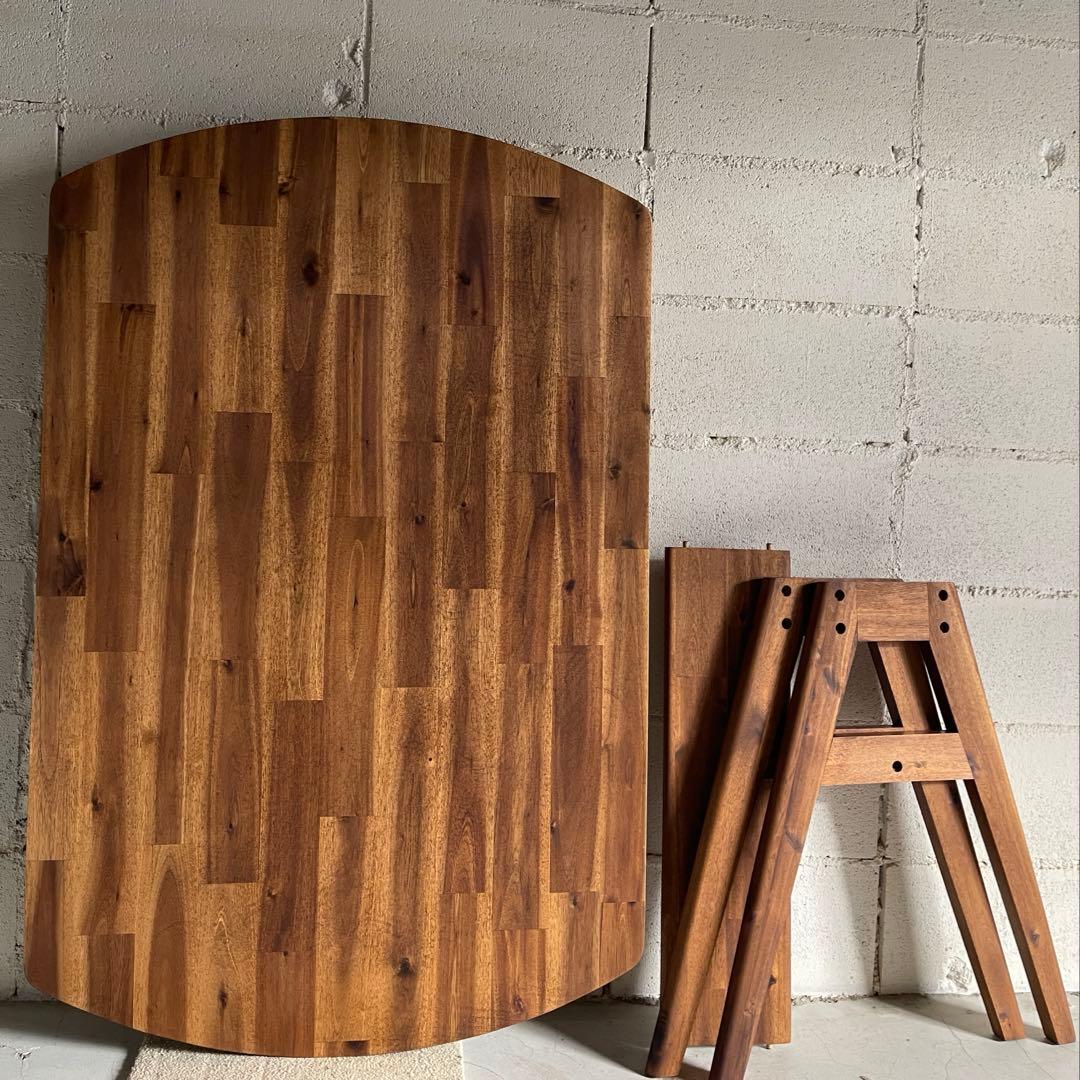 美品　unico ウニコ　SWELLA ダイニングテーブル　棚　リビングテーブル