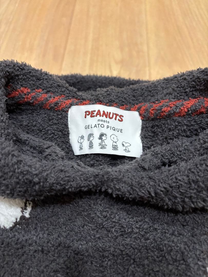 PEANUTS meets GELATO PIQUE フード付きロングガウン