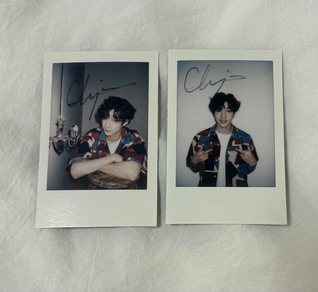 straykids スキズ ポラロイドトレカ サイン バンチャン