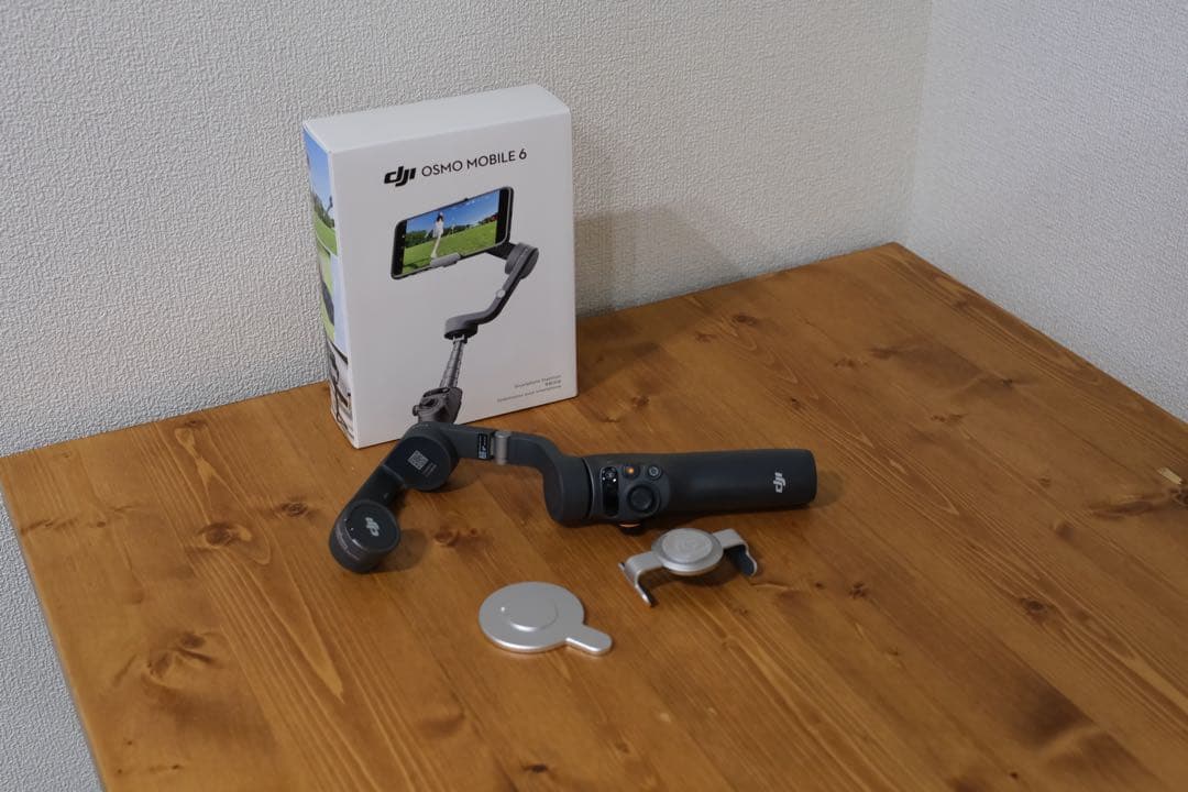 【ほぼ新品】DJI Osmo Mobile 6 +MagSafe用アタッチメント