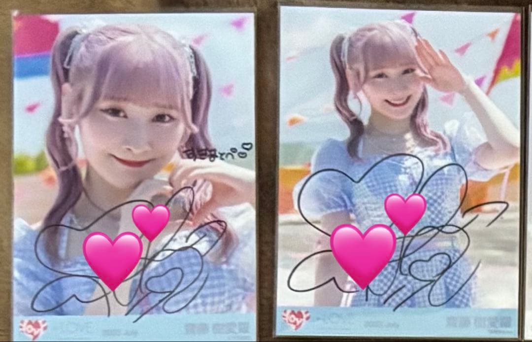 =LOVE イコラブ 齋藤樹愛羅 直筆 サイン 生写真