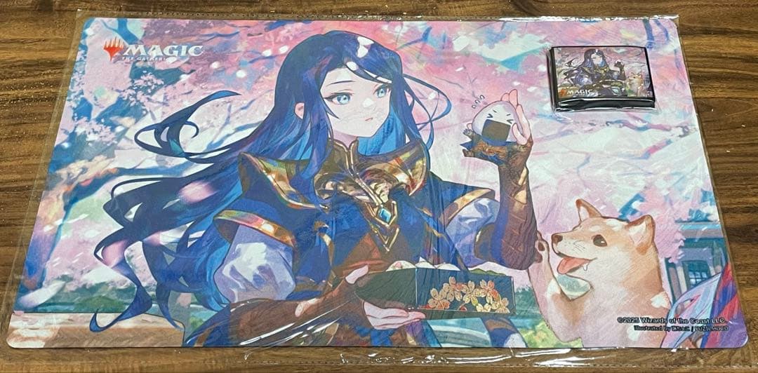 MTG 放浪皇のお花見 ナーセットver プレイマット＋スリーブ 各種1個セット