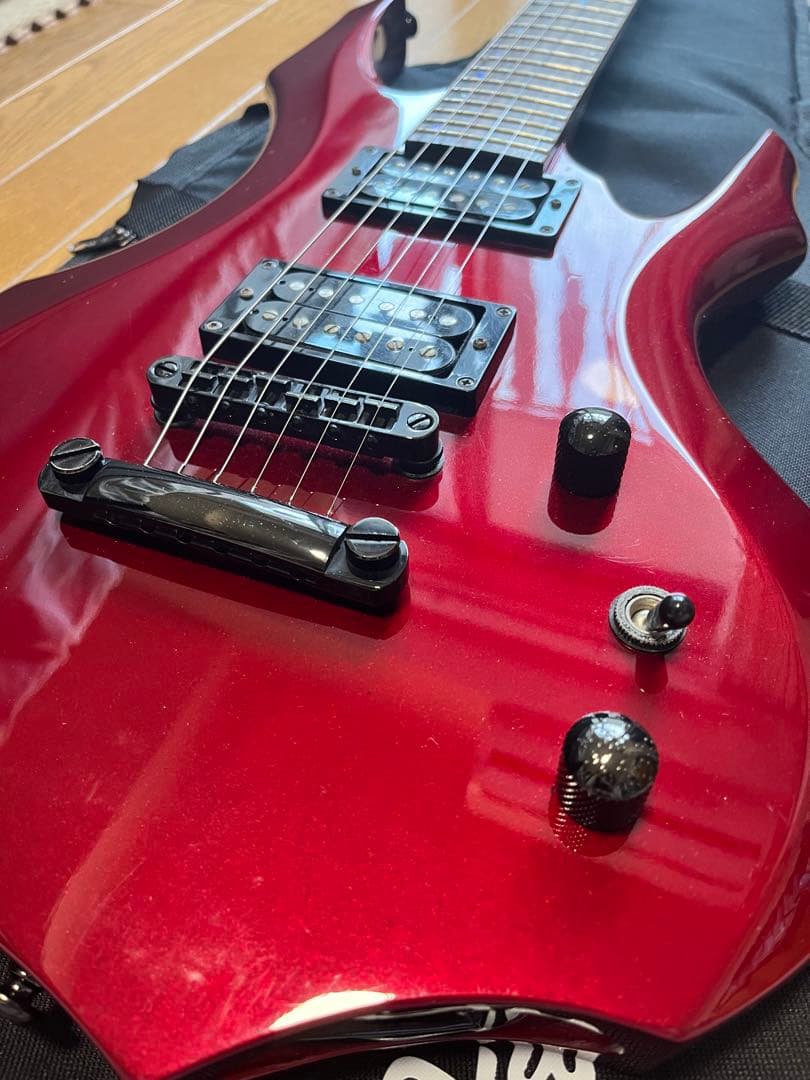 【値下げ可】ESP エレキギター　赤　レッド　grass roots