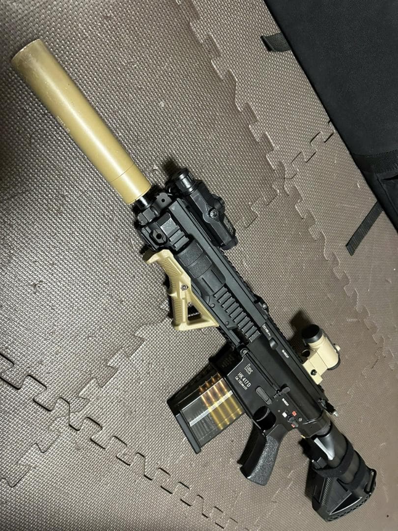 東京マルイ HK417D 次世代電動ガン付属品多カスタム