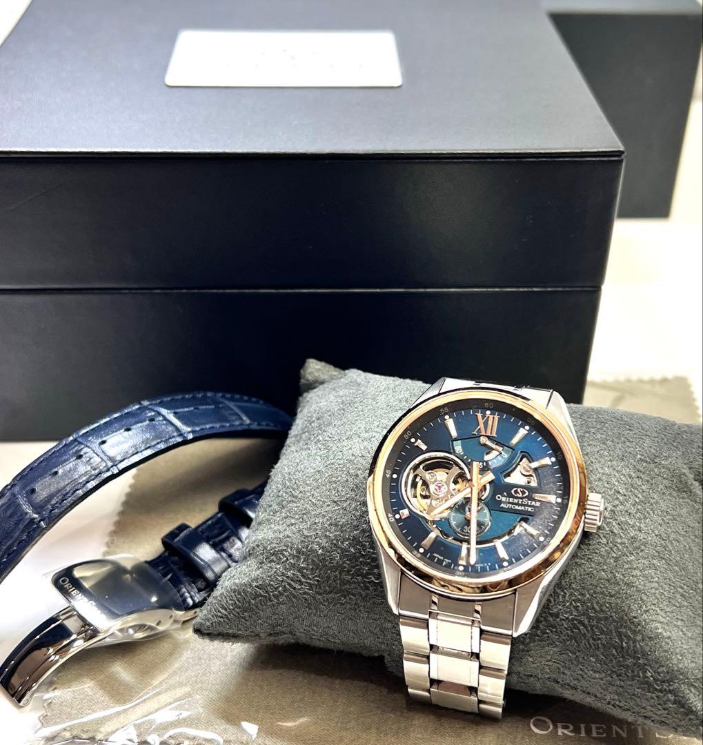 Orient Star メタル コンテンポラリー Moving Blue 限定