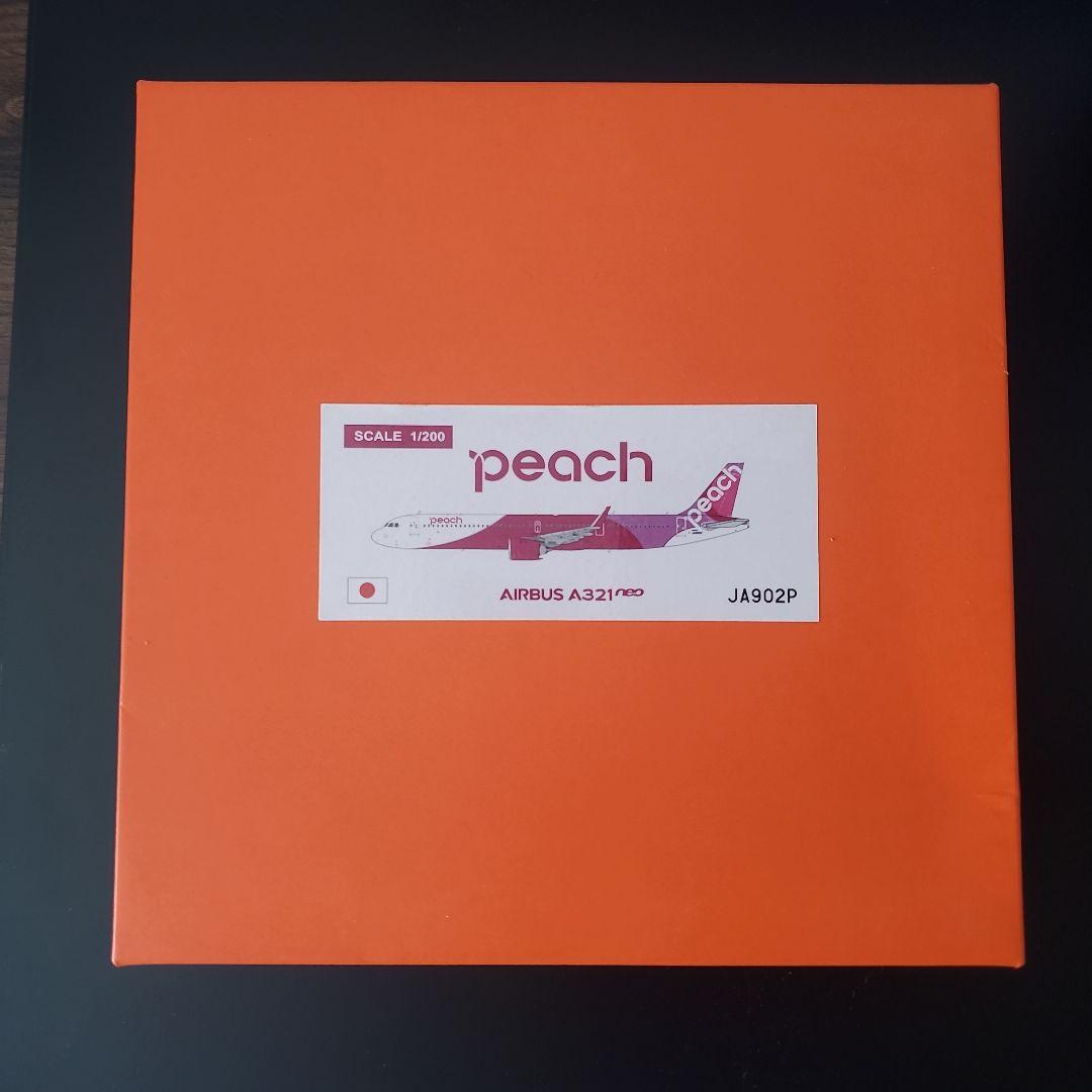 新品 peach ピーチ航空 AIRBUS A321neo 1/200
