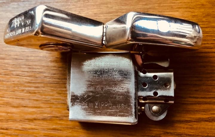 エッソ＊エナメル七宝製＊ ESSO モーター系ロッカーズzippo