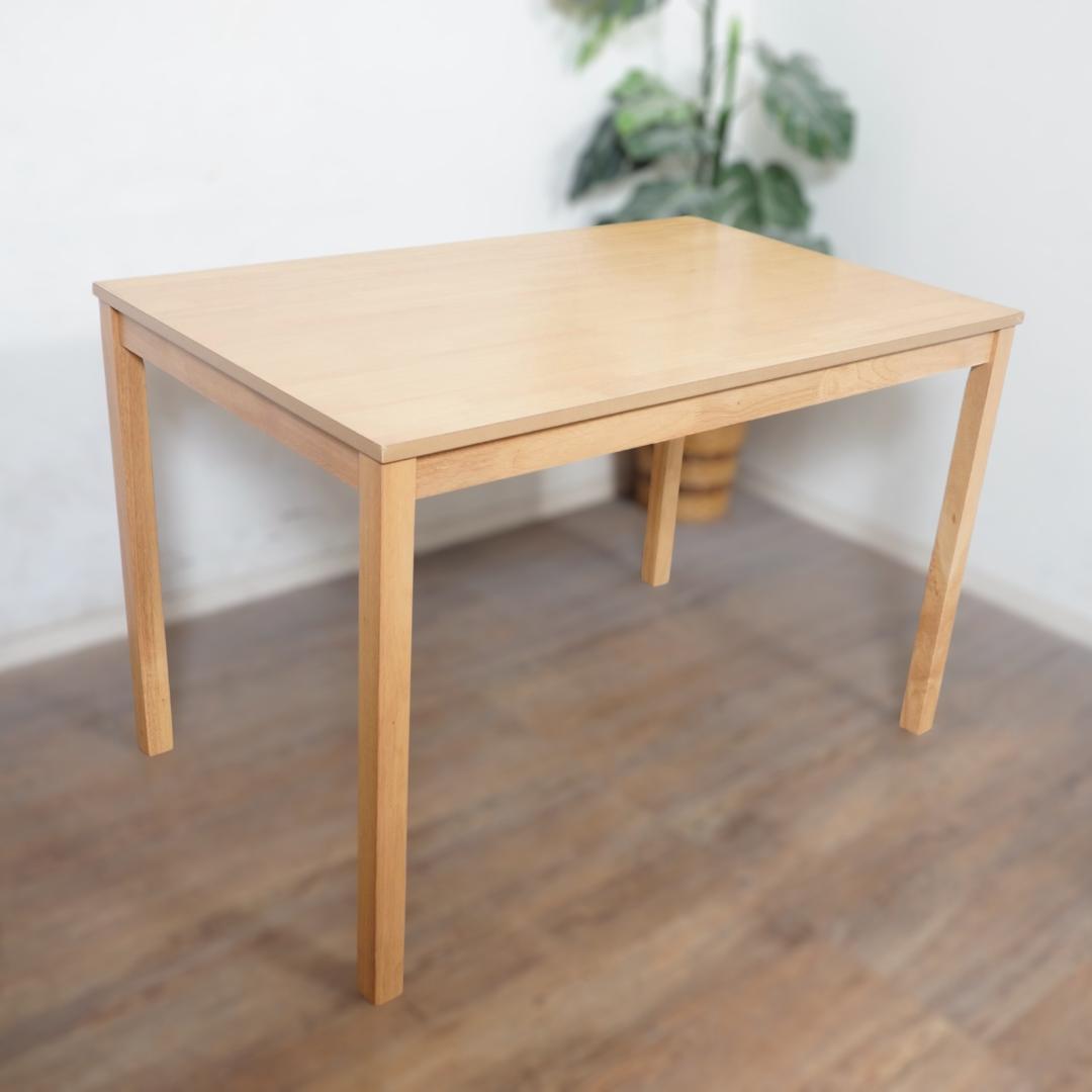 新品　　シンプル　ダイニング　テーブル　110×70　　新生活