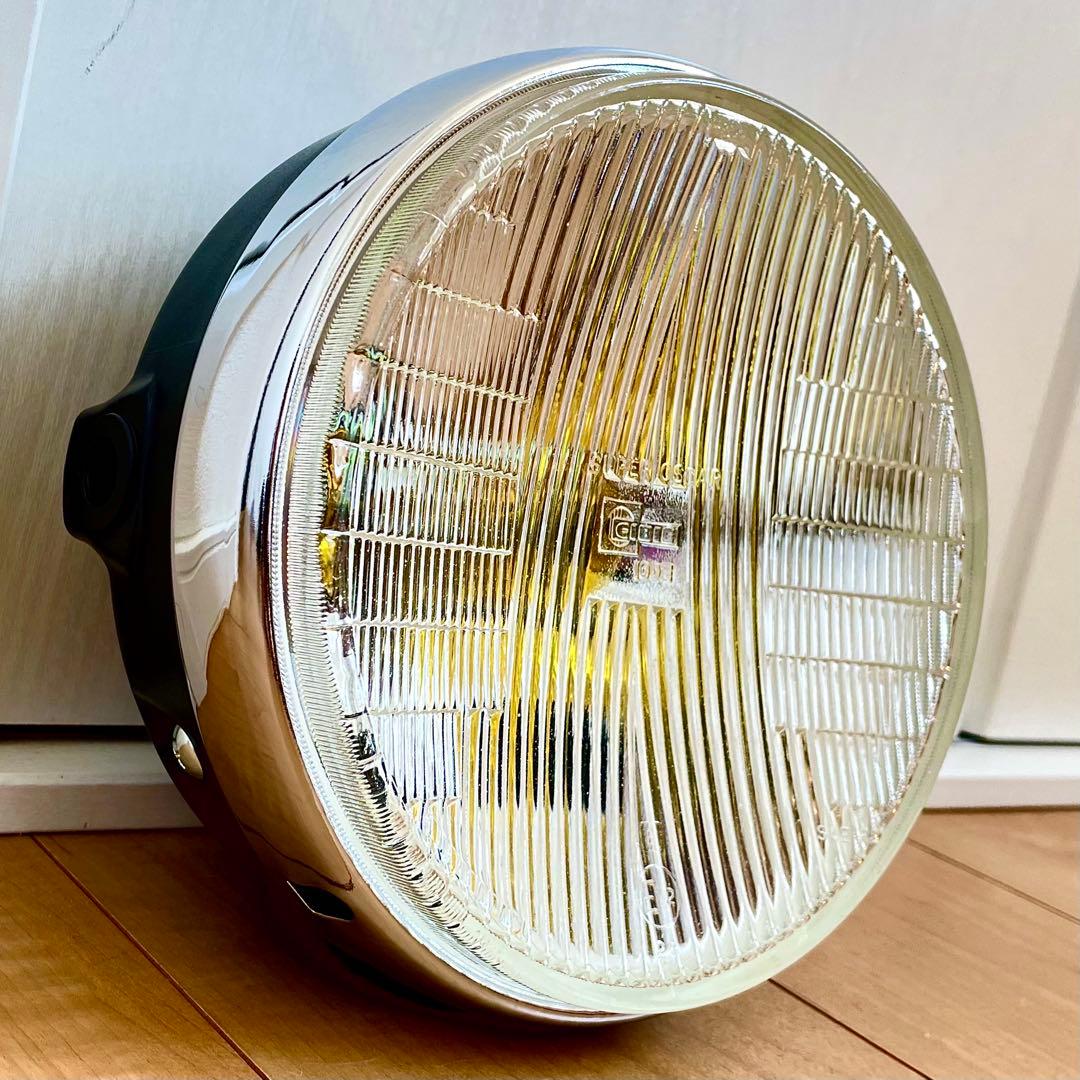 爺倶楽部！　極美品 シビエ 凹み ヘッドライト 当時物 CIBIE