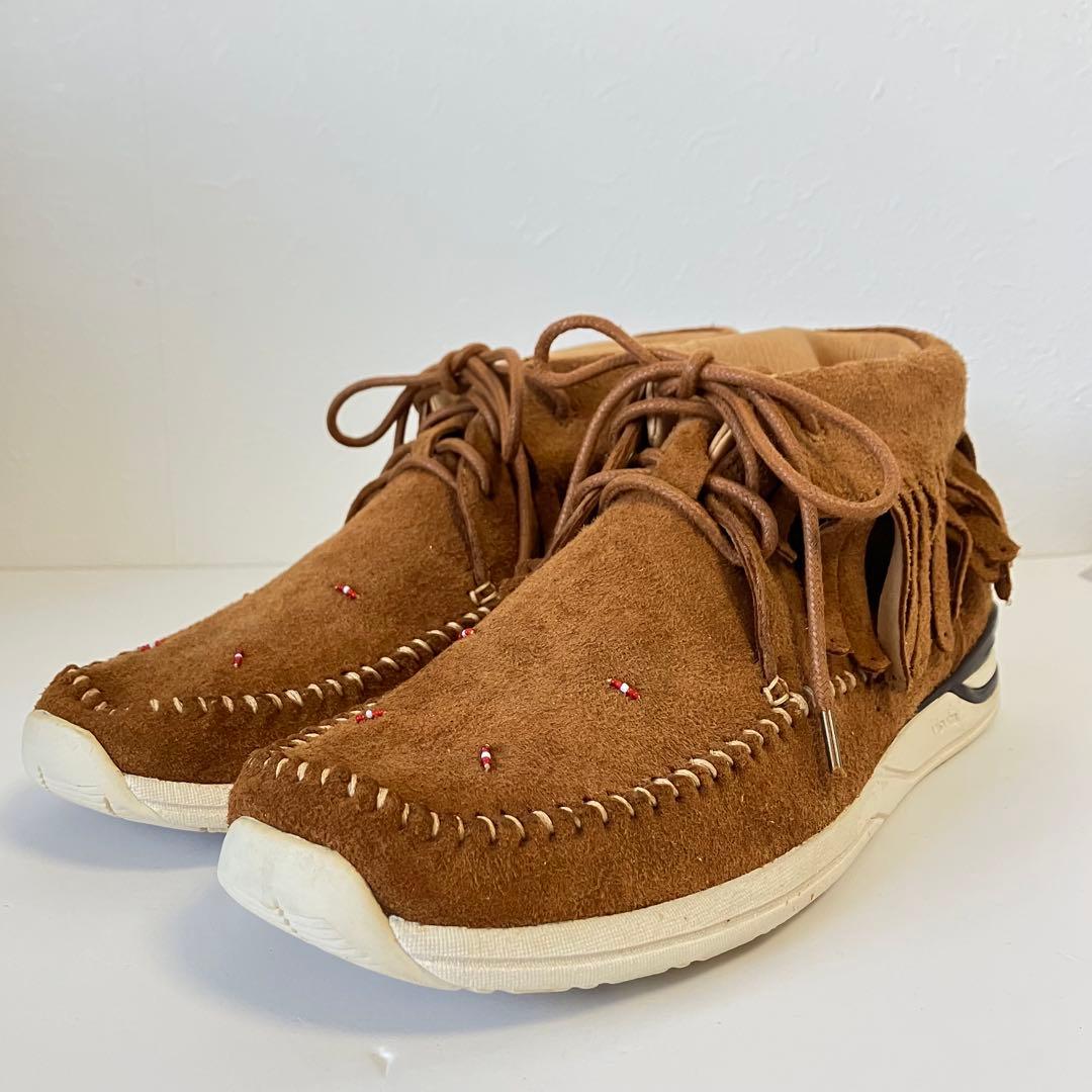 美品✨visvim ビズビム モカシン デッキシューズ スエード 30cm