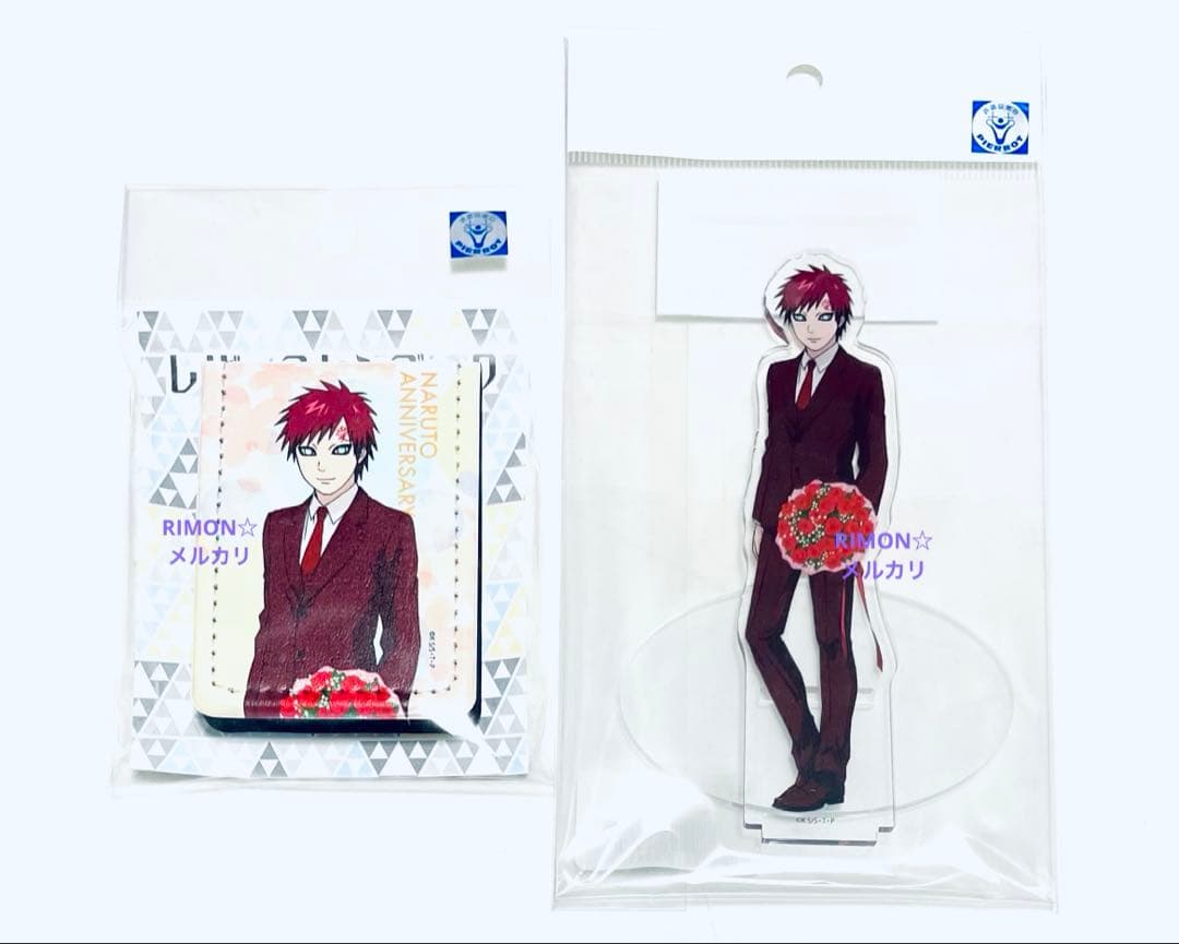 NARUTO 我愛羅 アクリルスタンド アクスタ レザーフセンブック 花Ver.