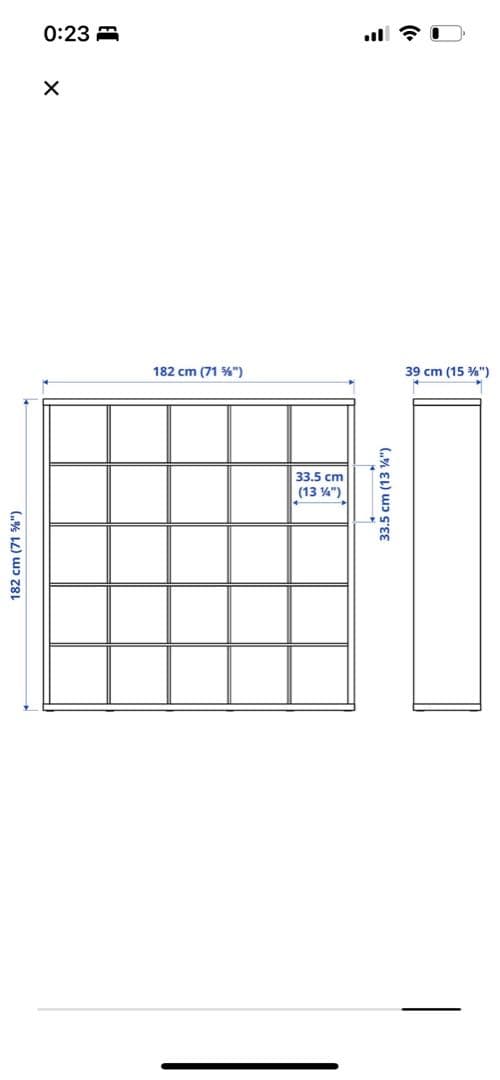 IKEA カラックス KALLAX 5×5 家具 収納家具 本棚