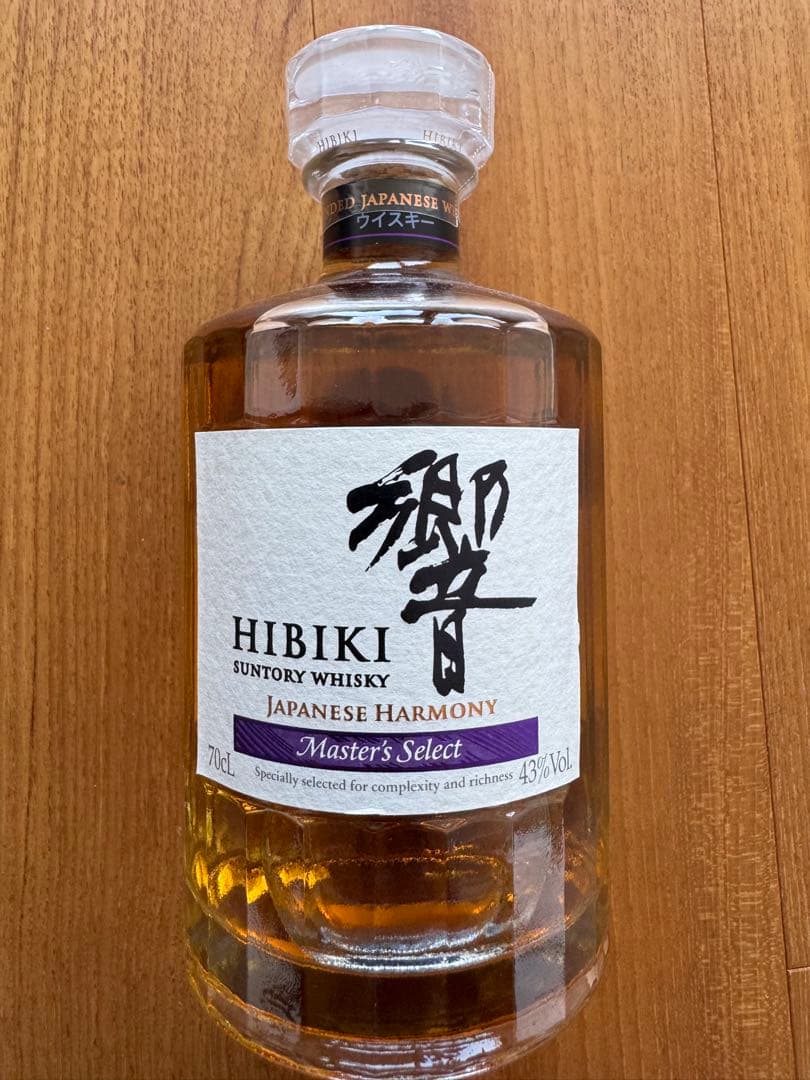 ウイスキー HibikiJapaneseHarmonyMaster'sSelect 70cl