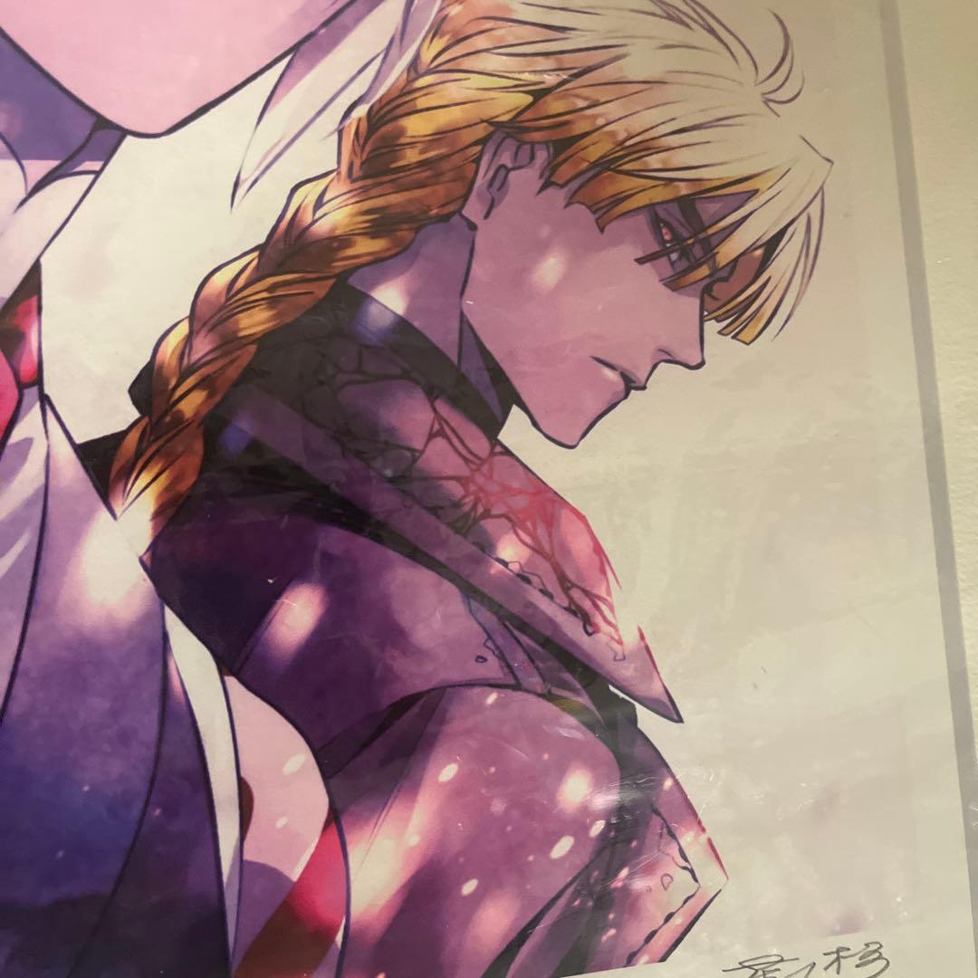 D.Gray-man　複製原画　14 Dグレ 原画展　星野桂の世界 直筆サイン