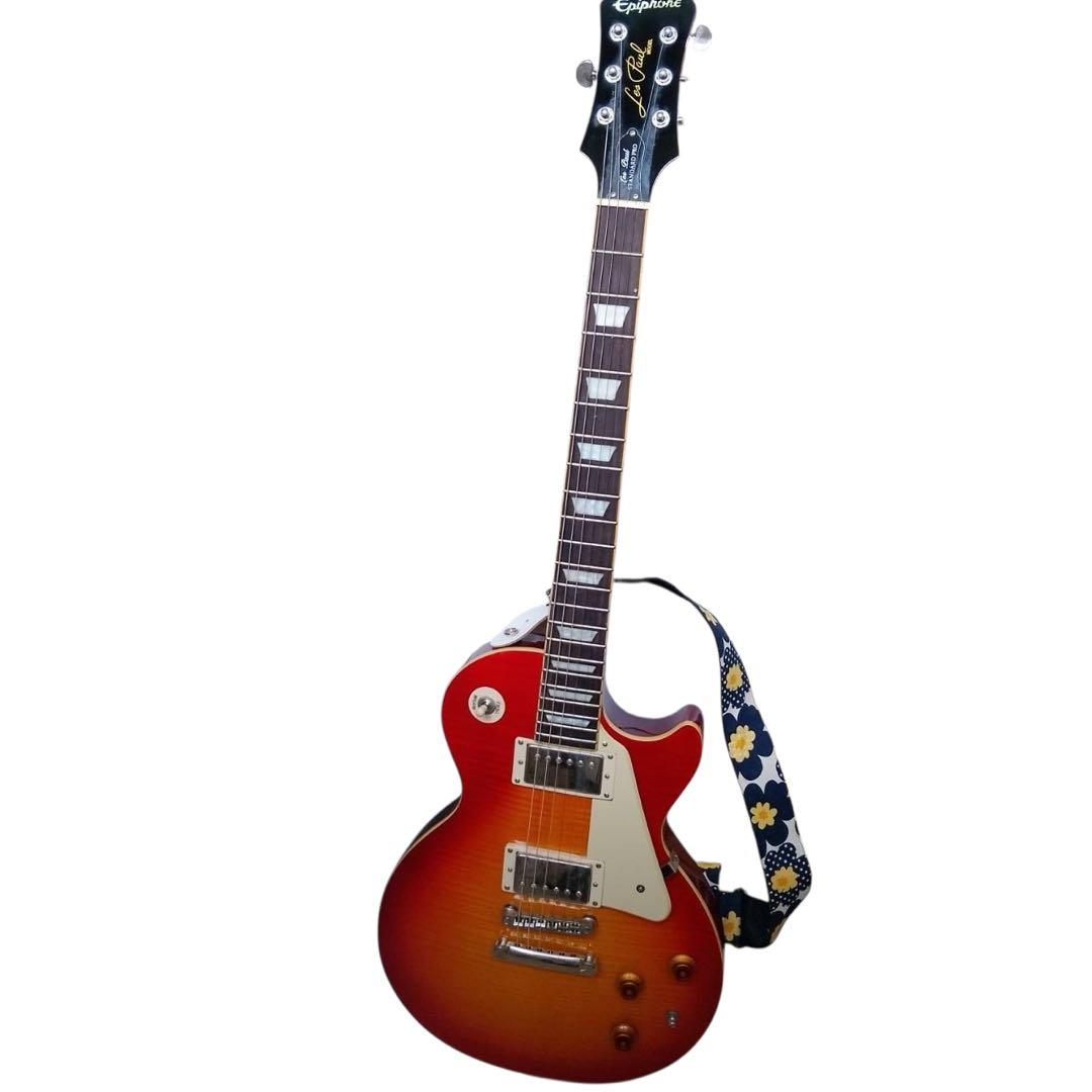 メ1017-88epiphone レスポールSTANDARD PRO つまみ破損