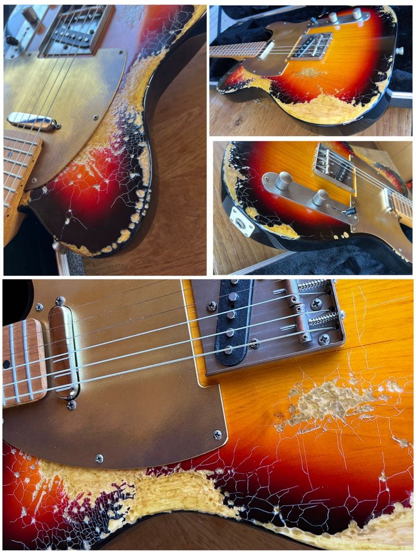 ハードレリック’57テレキャスタータイプ アルニコPU クラシックサンバースト