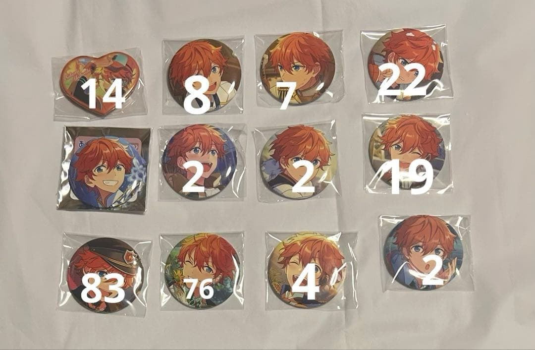 あんスタ 缶バッジ まとめ