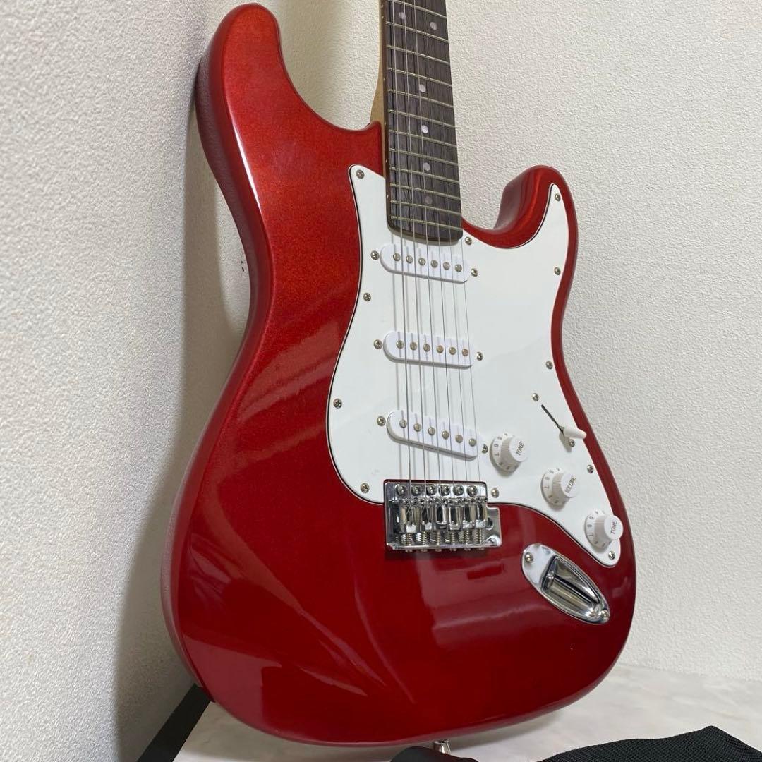 SELDER 美品 エレキギター STストラップ・ケース付き