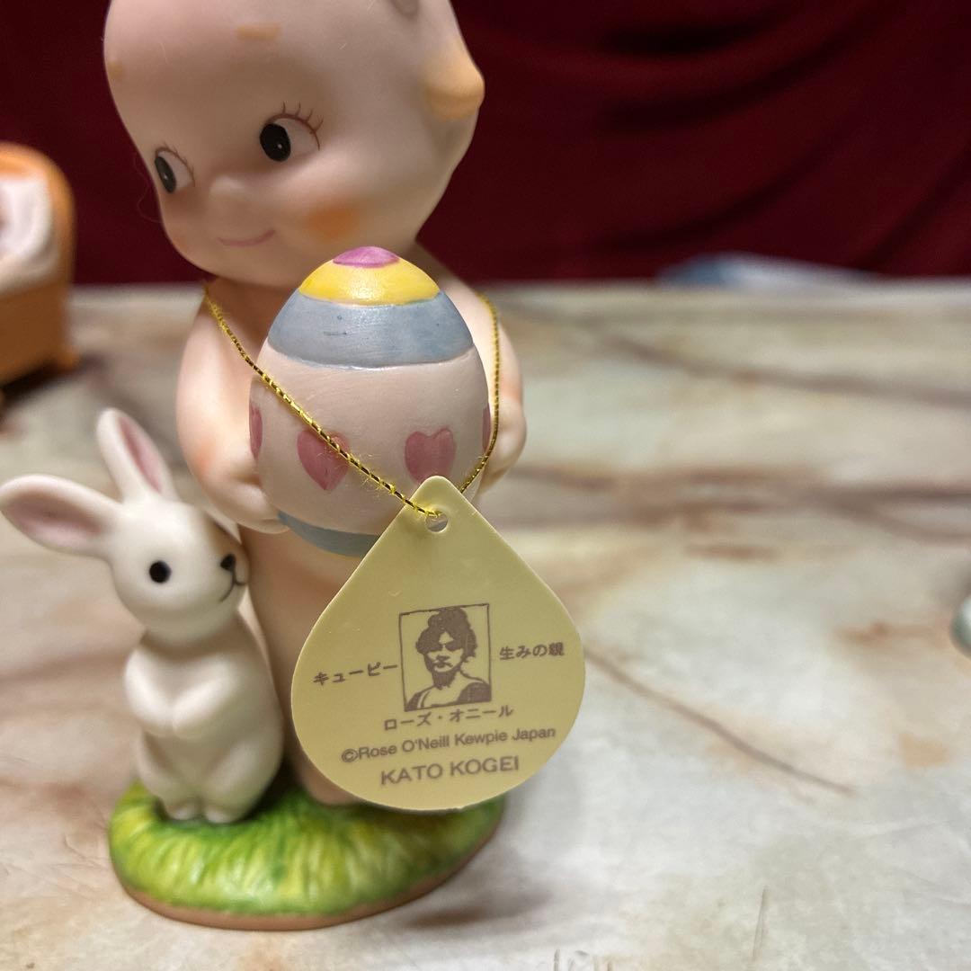 加藤工芸　陶器　キューピー　3体セット