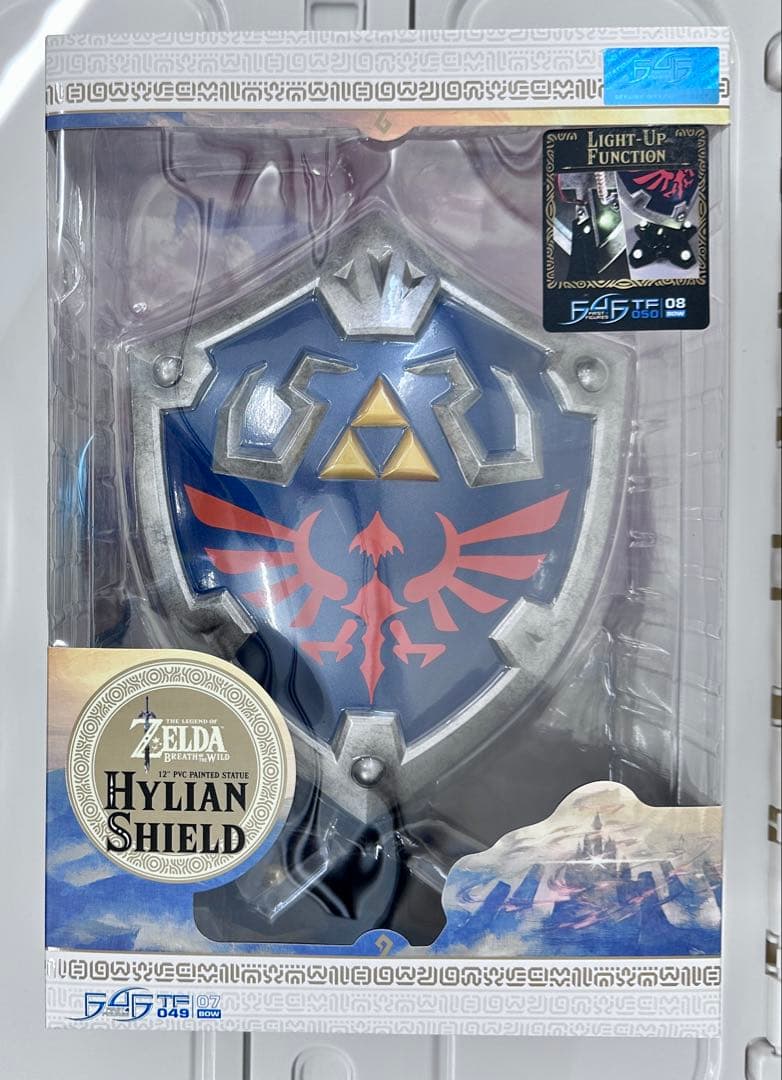 新品 ハイリアの盾 ゼルダの伝説コレクターズエディション ファースト4フィギュア