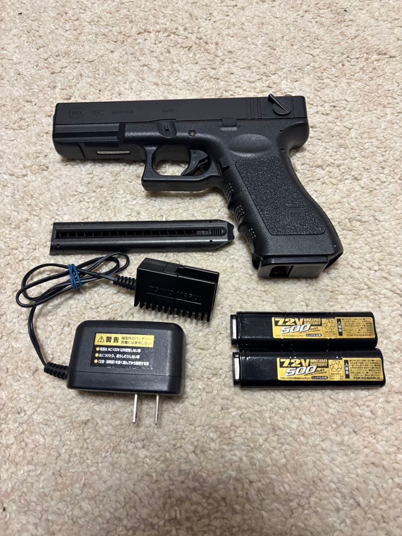 Glock 18C 電動ガン バッテリー付き