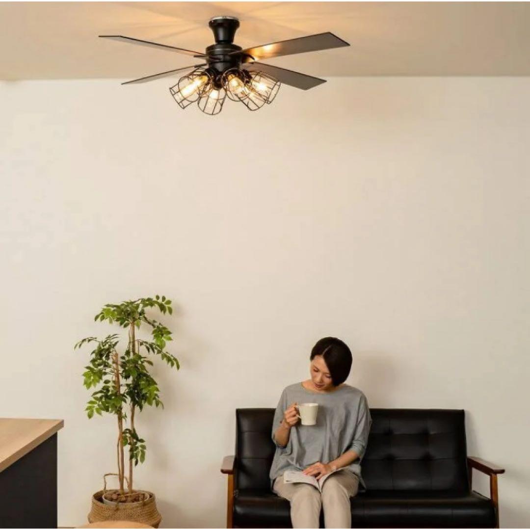 ★JE-CF048 シーリングファンライト リモコン付き