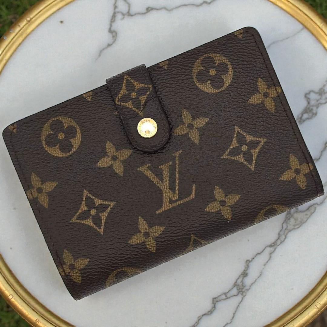 新型 ルイヴィトン ポルトフォイユ ヴィエノワ モノグラム がま口 二つ折り財布