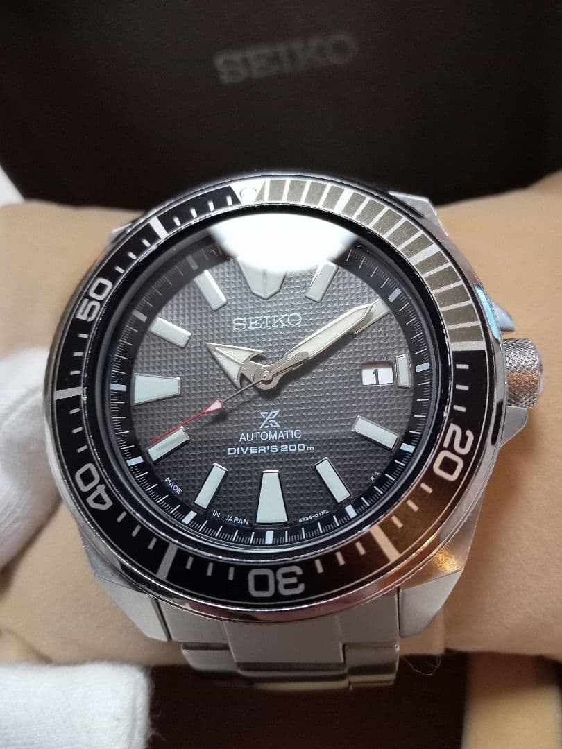 【フーミンパパ】SEIKO　PROSPEX　機械式自動巻　SRPB51JC