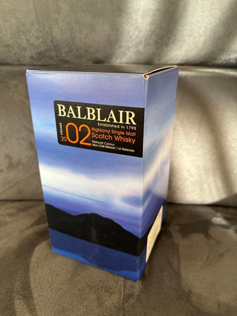 スコッチウイスキー　バルブレア　2002年　蒸留