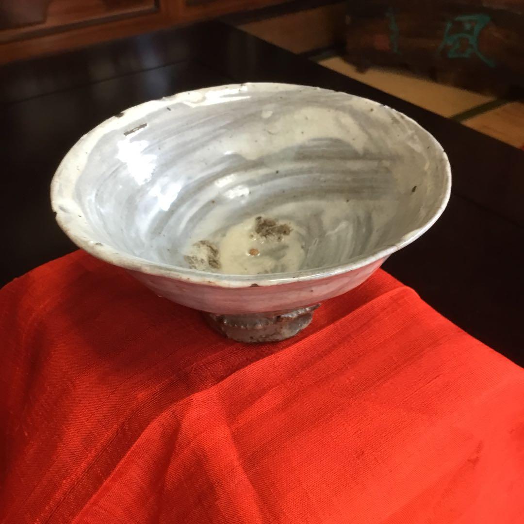 刷毛目茶碗  大変味わいがあります！！