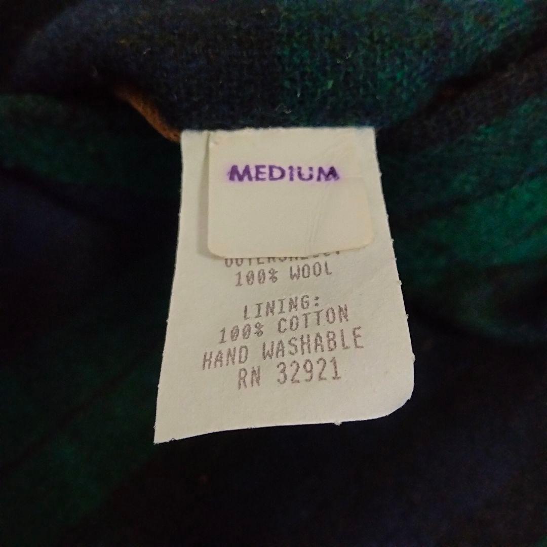 Empire ウールチェックコーチジャケット　アメリカ製