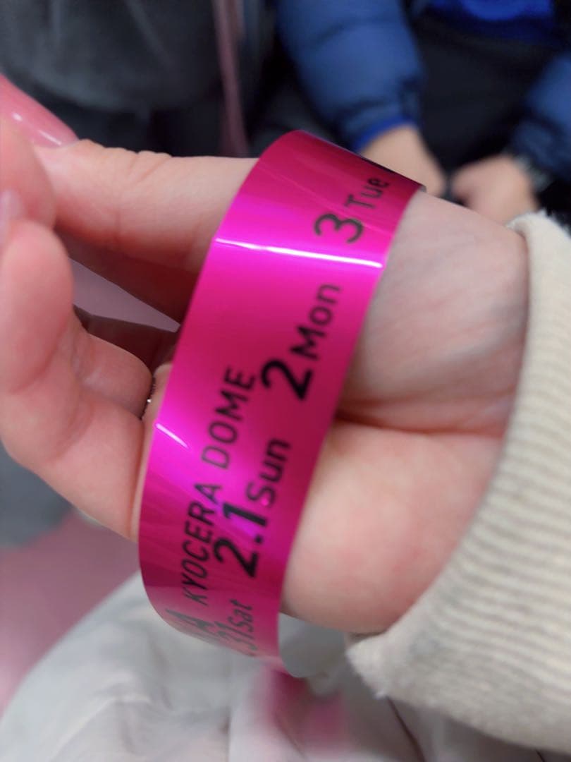 なにわ男子　銀テープ　ボヤージュ　道枝駿佑　ピンク