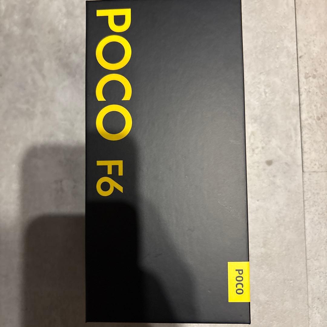 POCO F6 ブラック 512GB 新品同様品