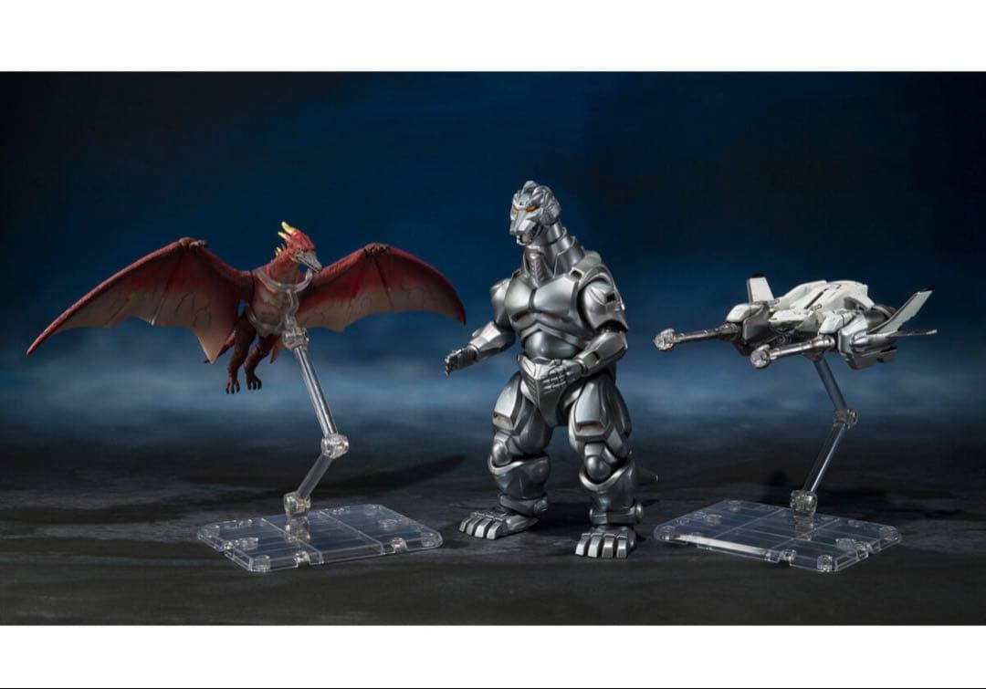 【新品未開封】S.H.MonsterArtsメカゴジラ＆ガルーダ＆ファイヤーラド