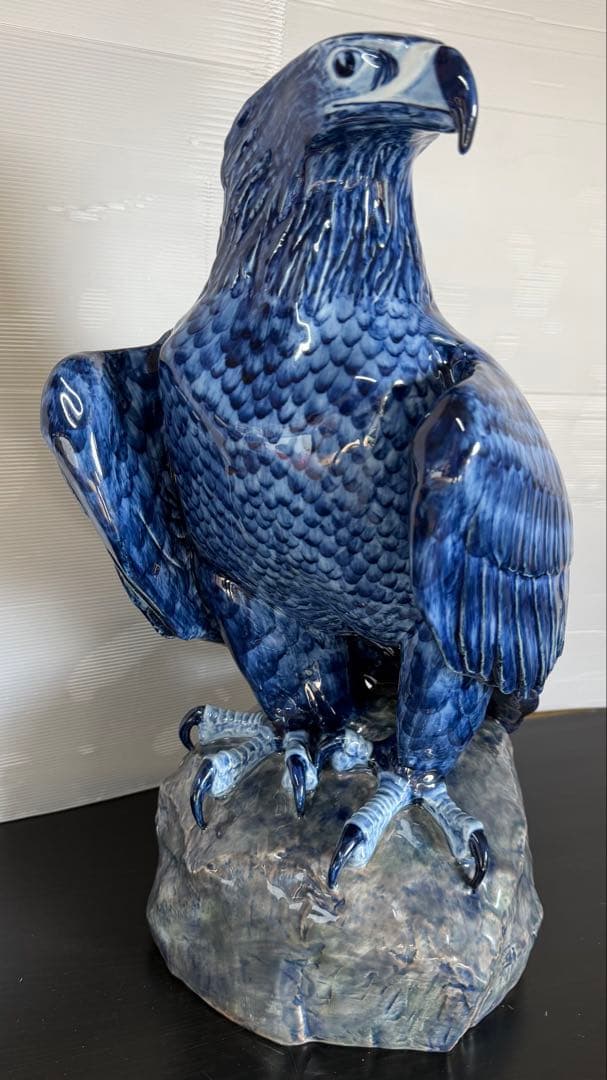 レア 稀少大作 ロイヤルコペンハーゲン ゴールデンイーグル フィギュリン