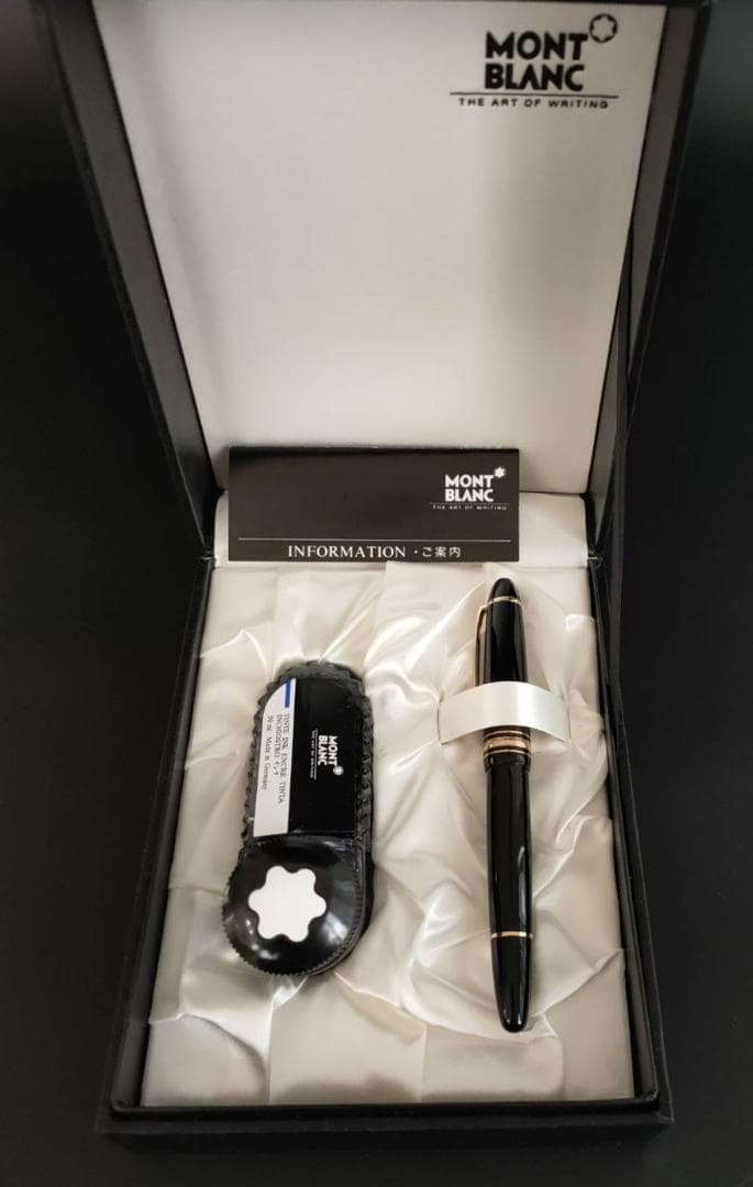 未使用品 モンブラン マイスターシュテュック 146 万年筆 14K インク付