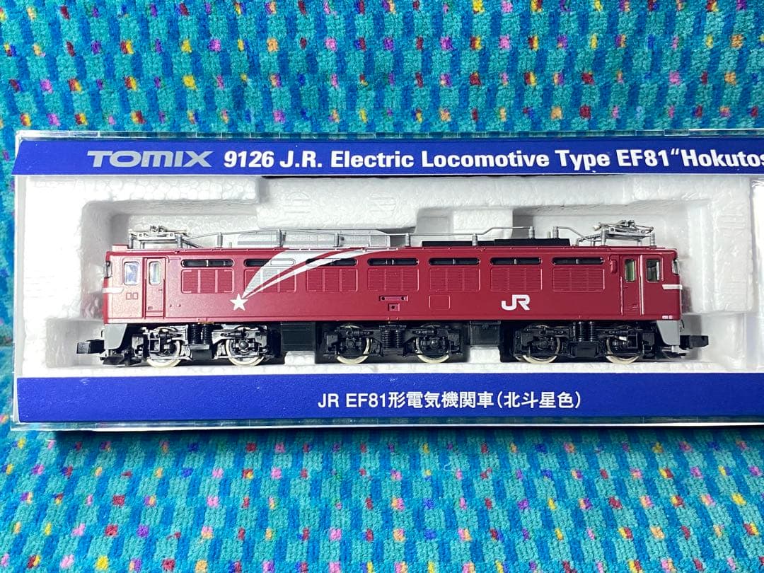 TOMIX トミックス　9126　JR EF81形 電気機関車(北斗星色)