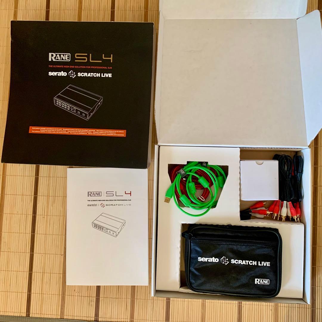 【新品未使用】RANE SL4 Serato Scratch Live
