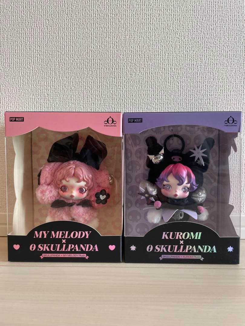 SKULLPANDA × MY MELODY KUROMI ぬいぐるみ