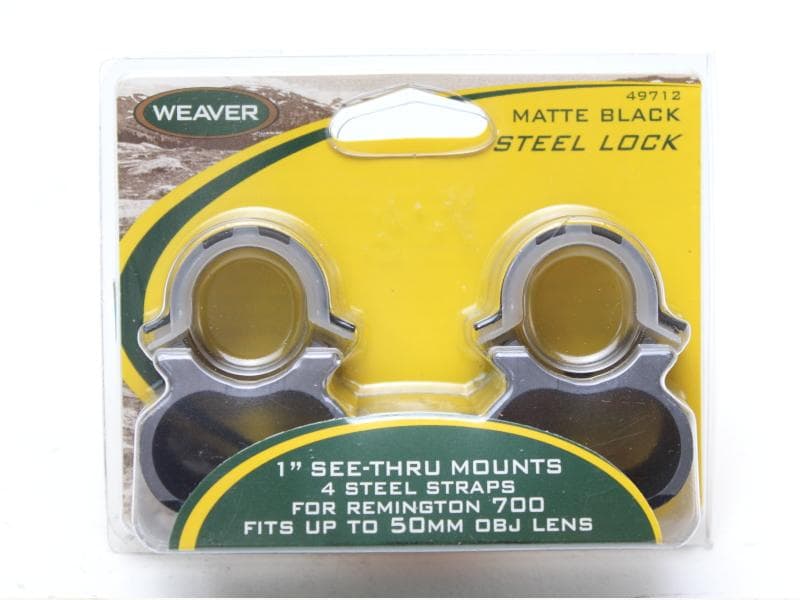 WEAVER■1インチ”SEE-THRU マウントリング■ウィーバー 49712