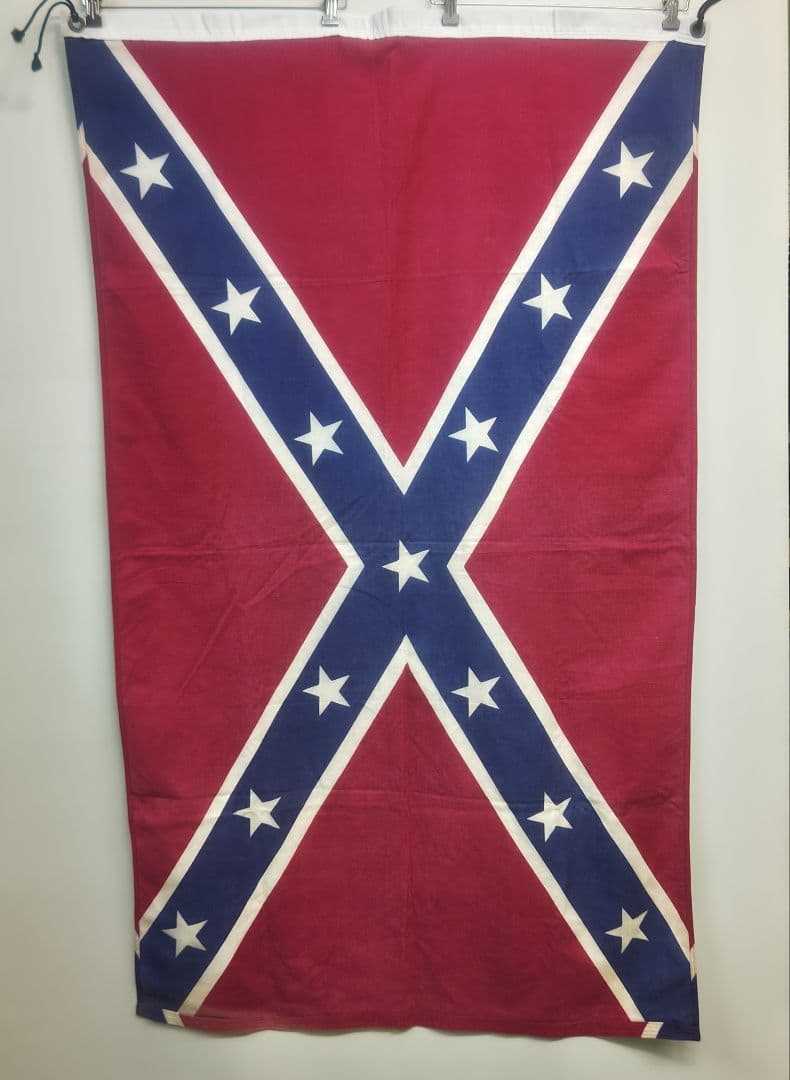 大型 ビンテージ 南軍旗フラッグ サザンクロス アメリカMADE IN USA