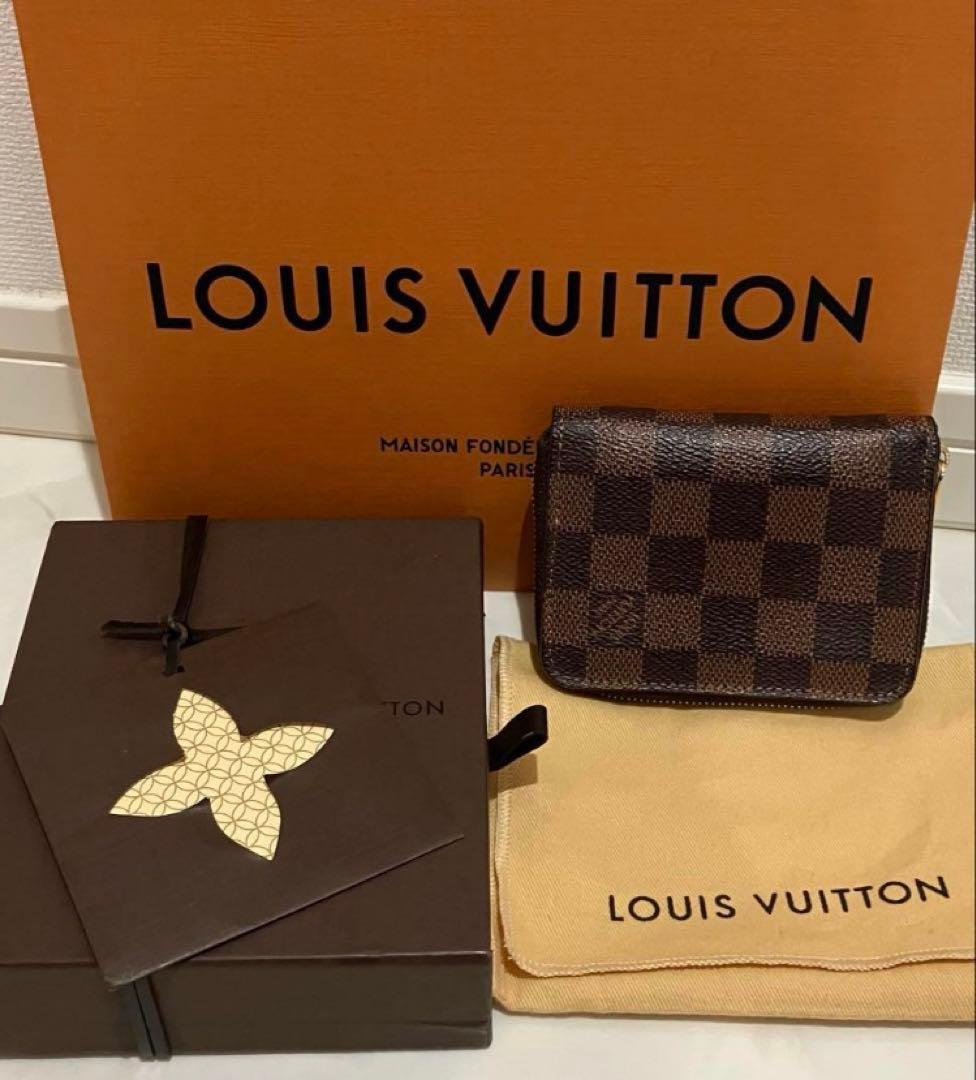 9/30出品終了✨ルイヴィトン　ジッピーパースダミエ財布