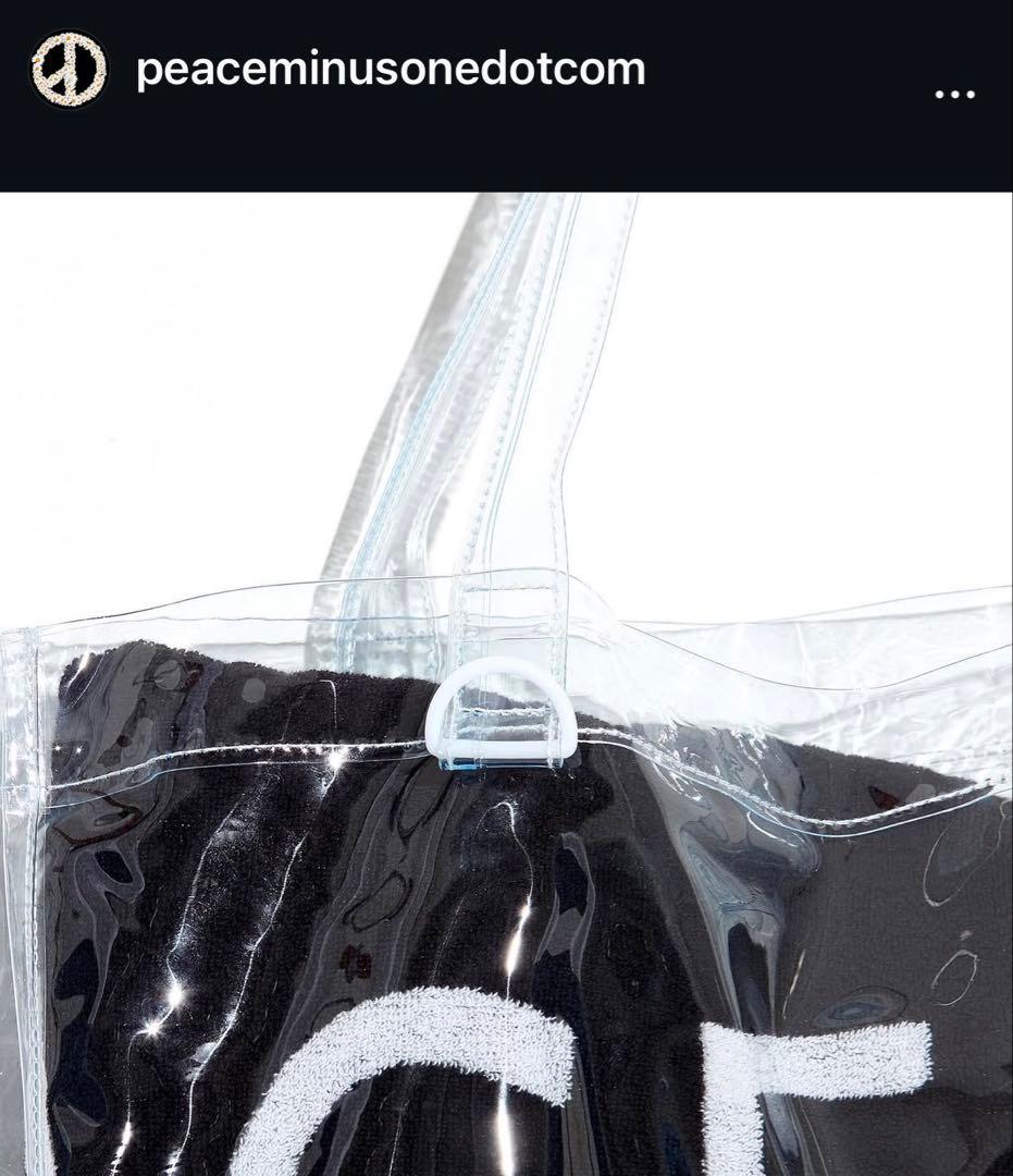 タオル peaceminusone BEACH TOWEL #1 BLACK