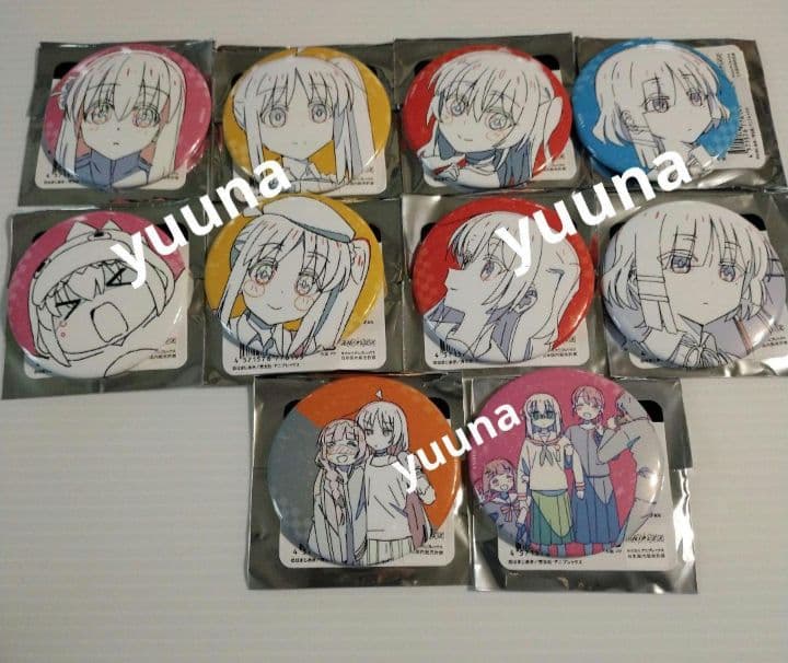 ぼっちざろっく 劇場版 ぼざろ 原画 缶バッジ 全10種セット 一番くじ